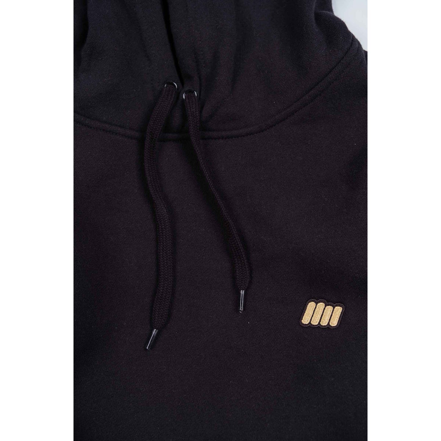 Hoodie - Essential Range - Black- Standard Fit