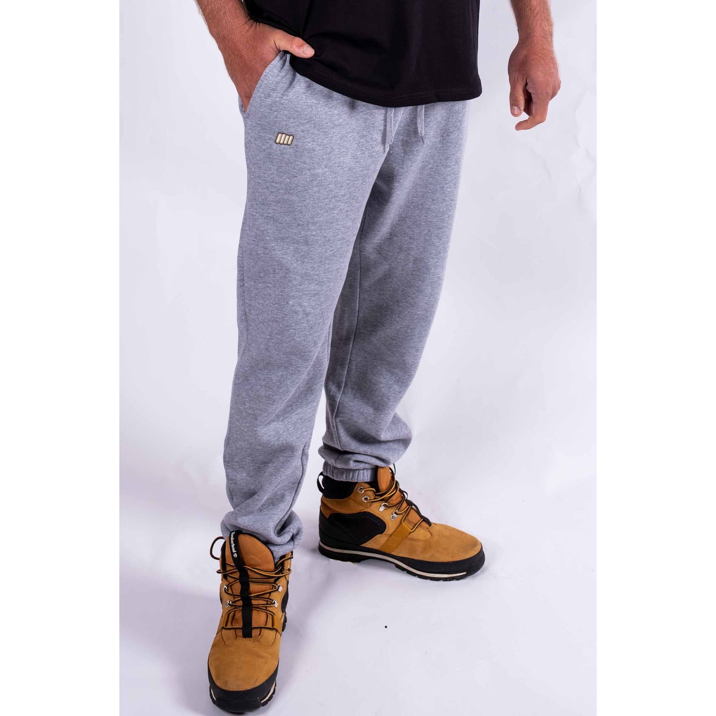 Plush Trackies -  Essentials Range -  Grey Marle - Standard Fit