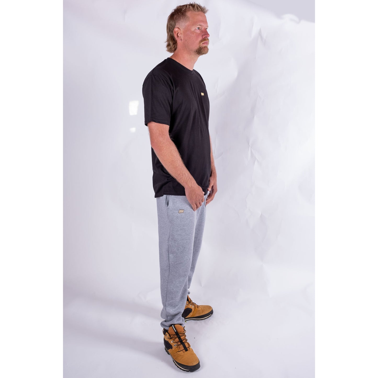 Plush Trackies - Essentials Range - Grey Marle - Standard Fit