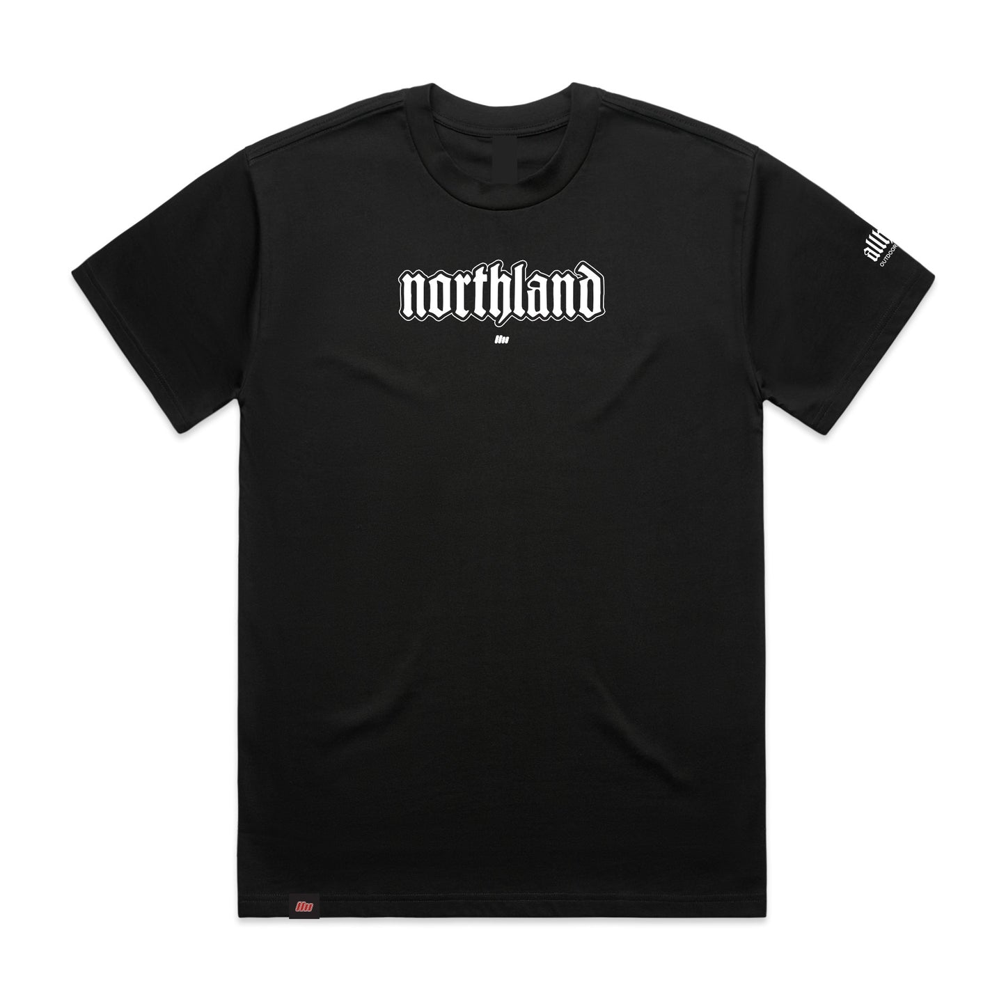 Northland Black - OVERSIZE Tee