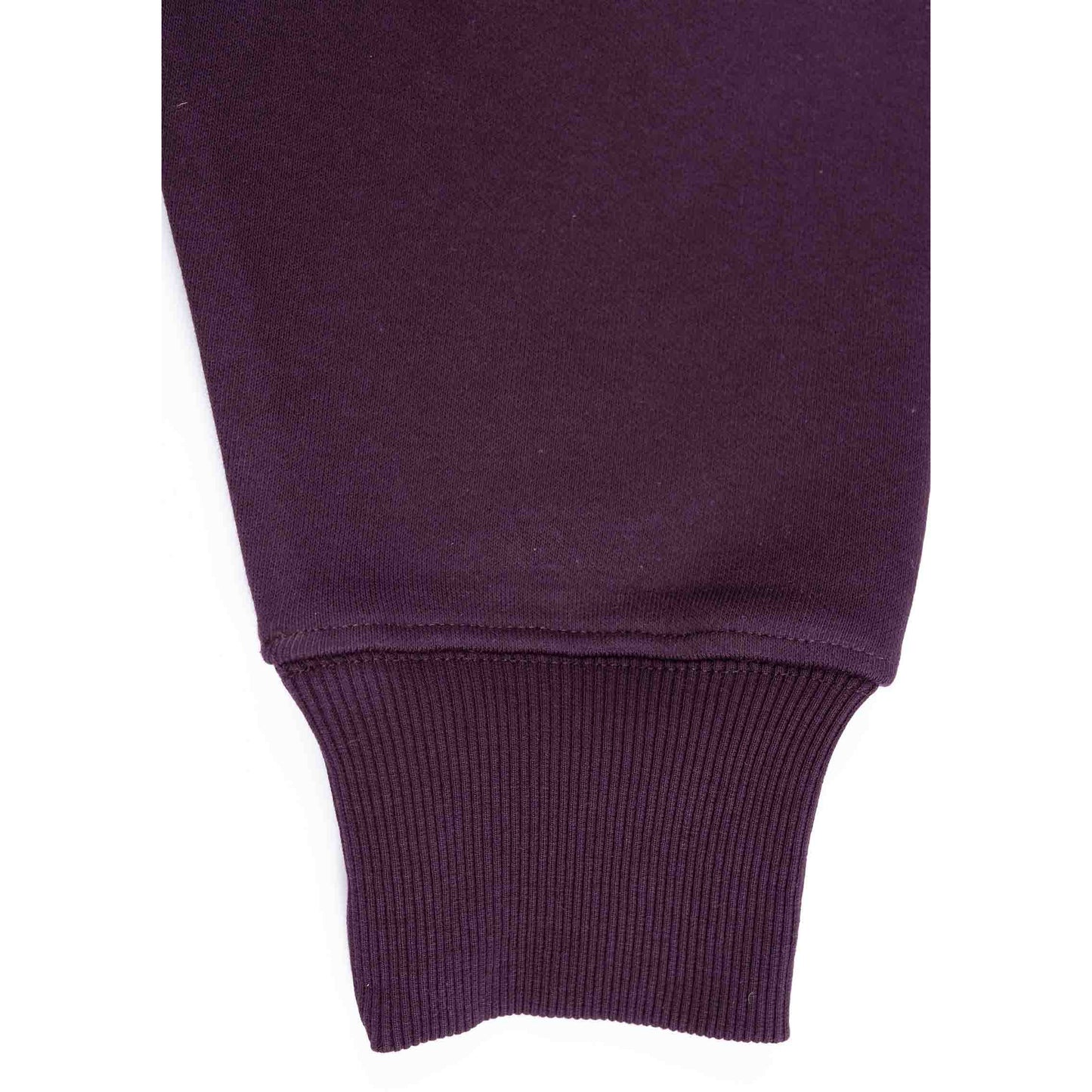 Drop-Shoulder Heavy Crew - Essentials Range - Plum - Relaxed Fit