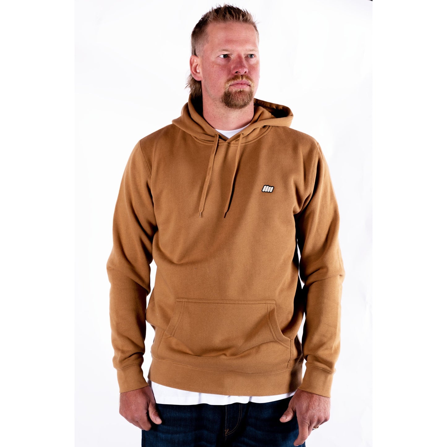 Hoodie  - Essential Range - Tan - Standard Fit