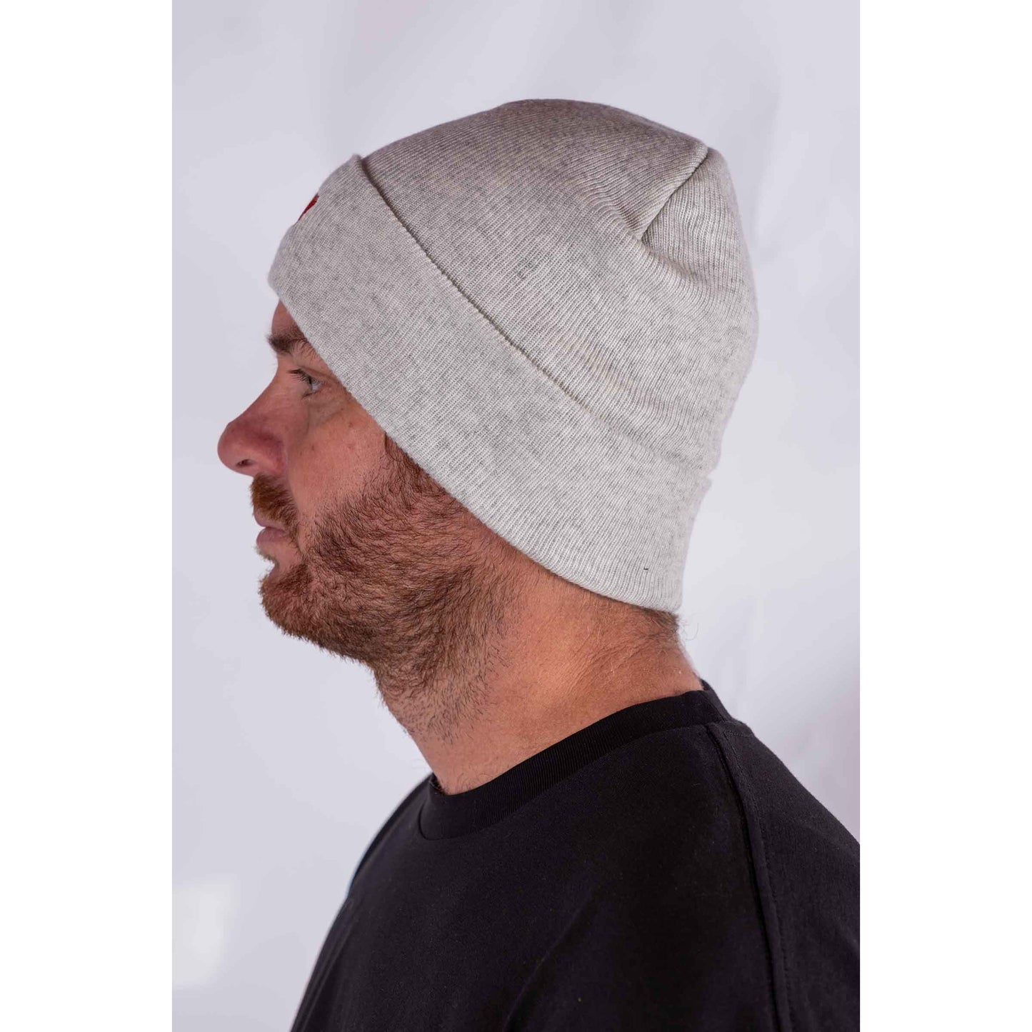 Classic Beanie - Essentials Range - White Marle