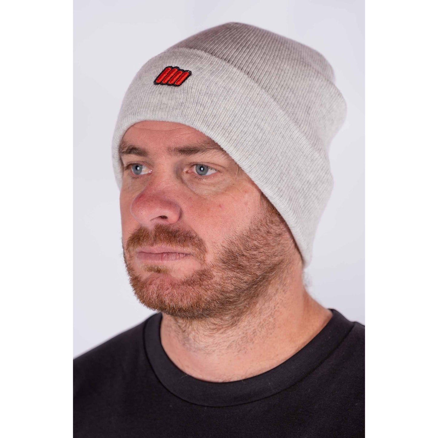 Classic Beanie - Essentials Range - White Marle