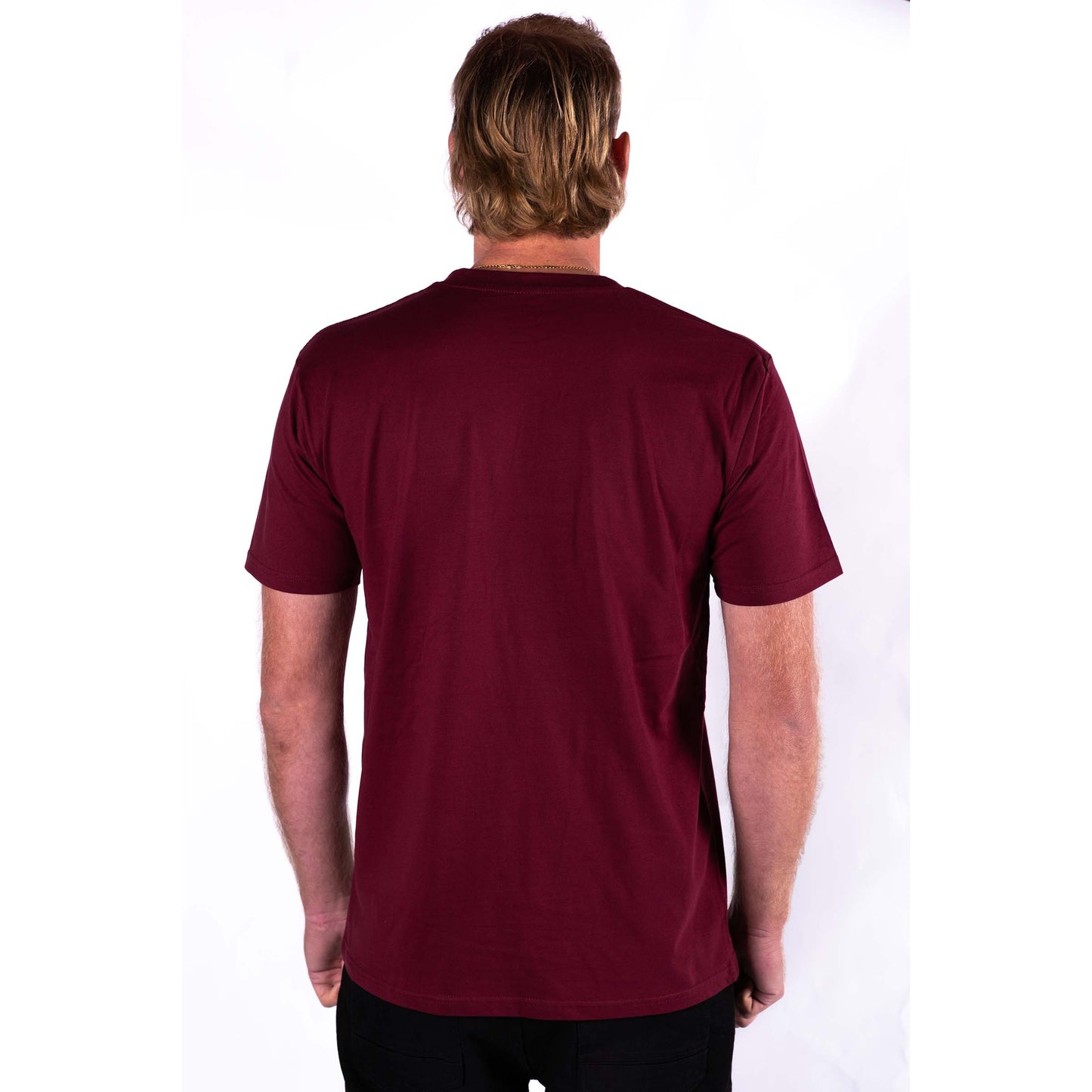 Essentials Line - Burgundy - Premium Tee
