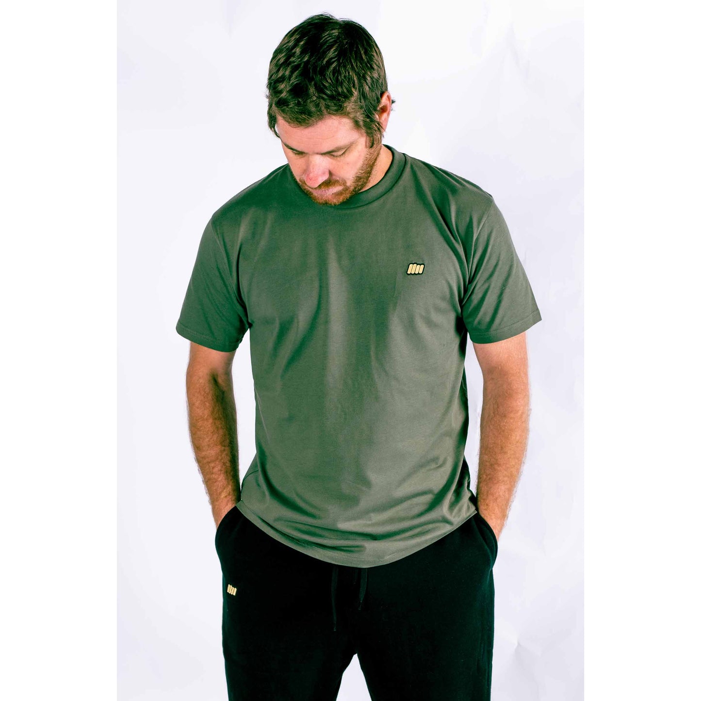 Essentials Tee - Olive - Standard Fit