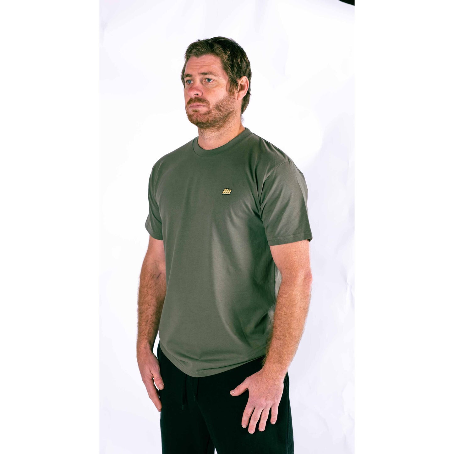 Essentials Tee - Olive - Standard Fit