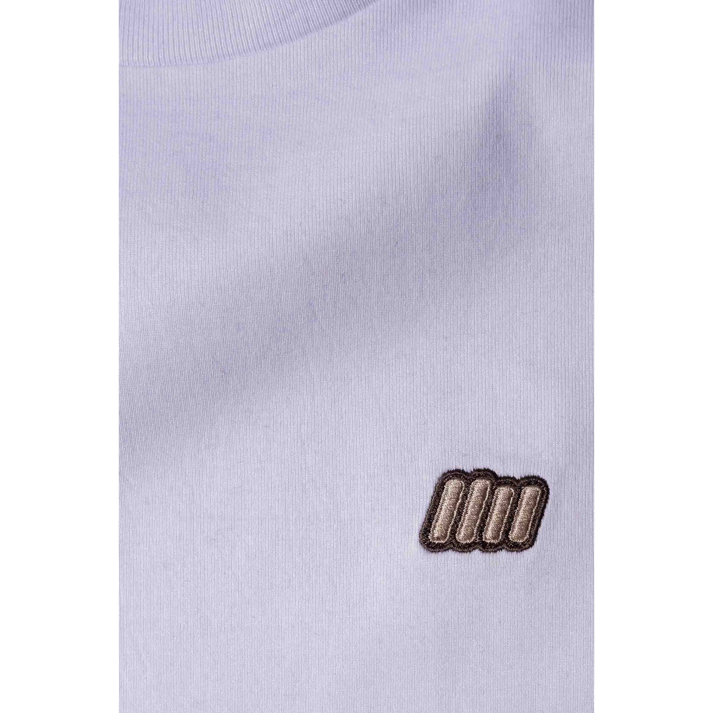 Essentials Line - White (light brown embroidery) - Premium Tee