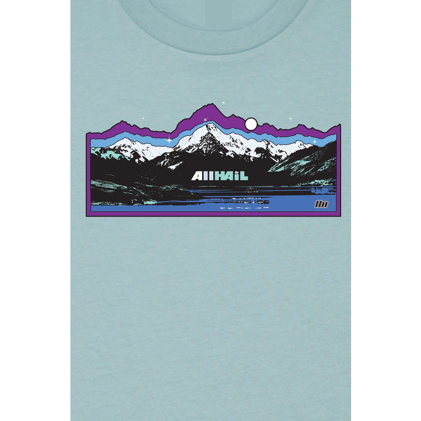 Aoraki -Pale Blue - Premium Tee