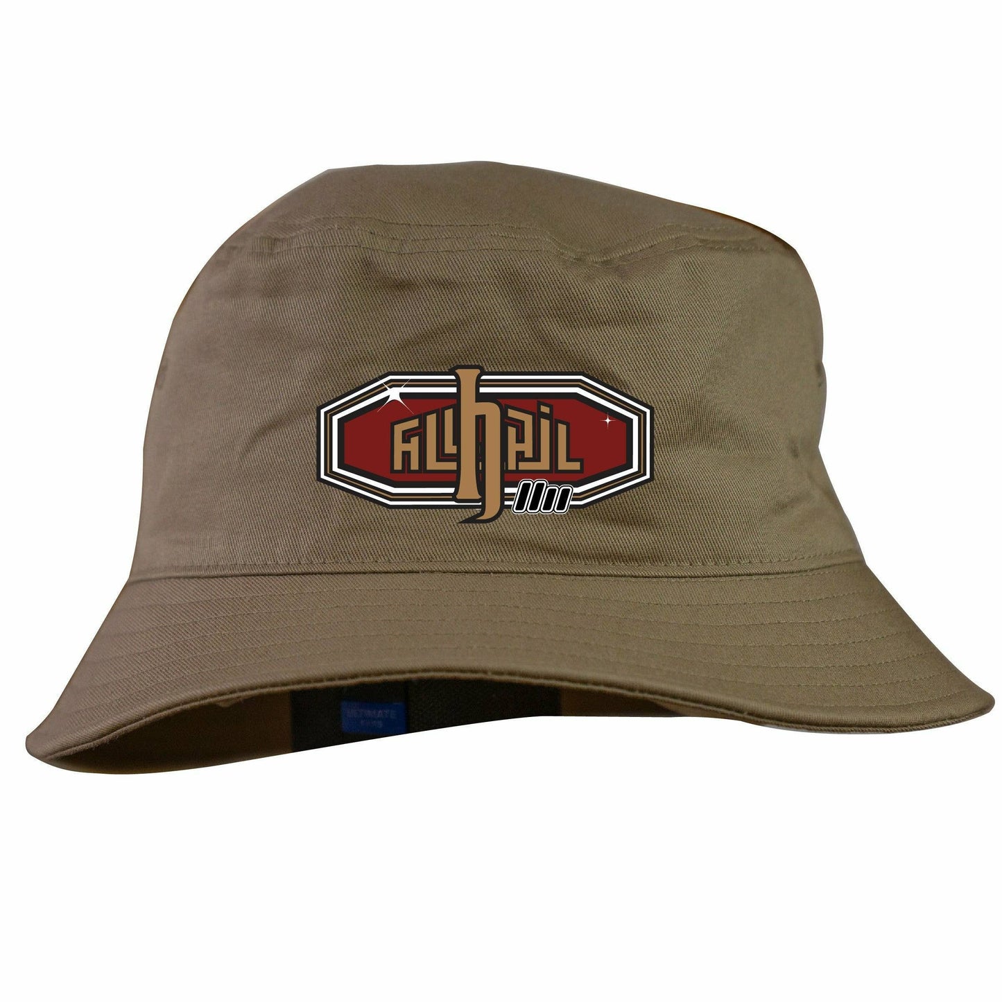 Bucket Hat - Car Badge - Walnut