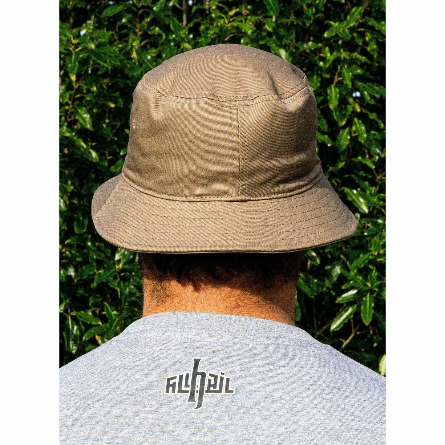 Bucket Hat - Car Badge - Walnut