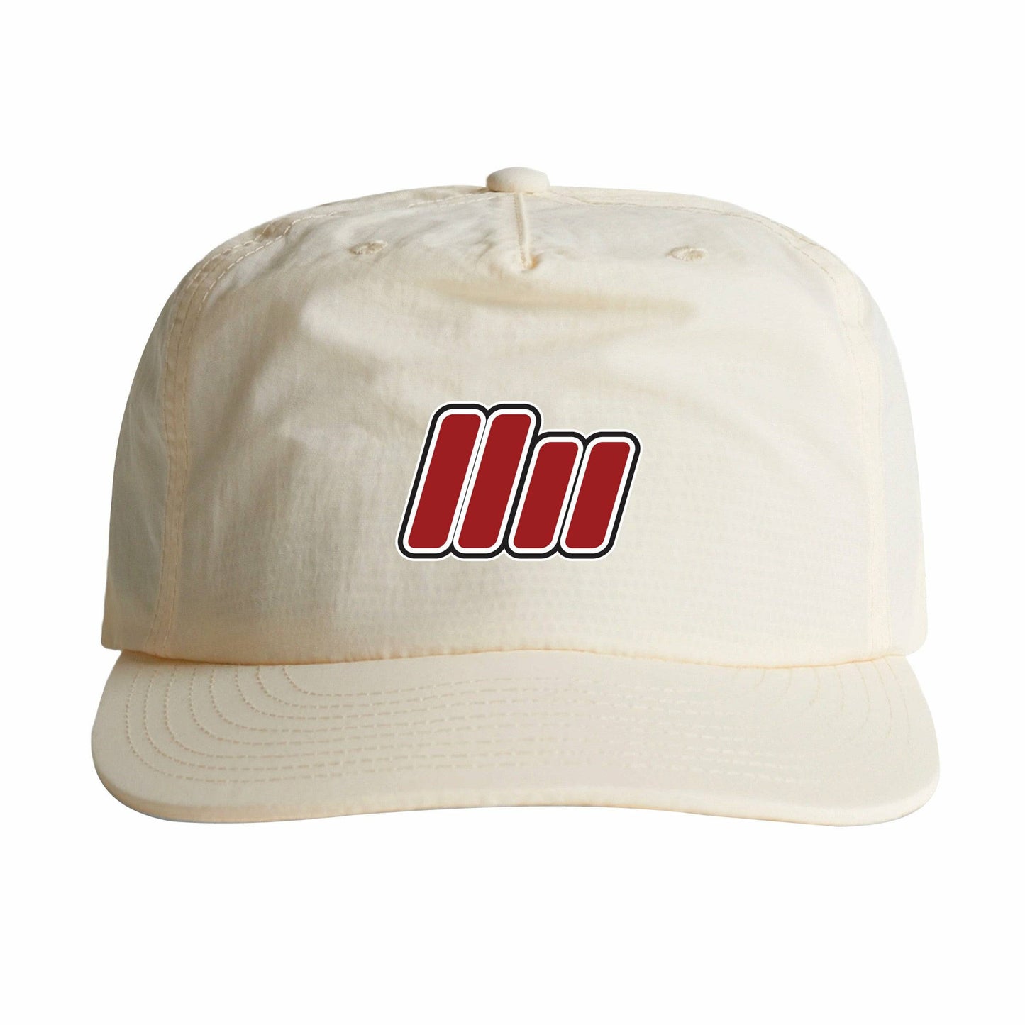 Nylon Cap - Logo - Ecru