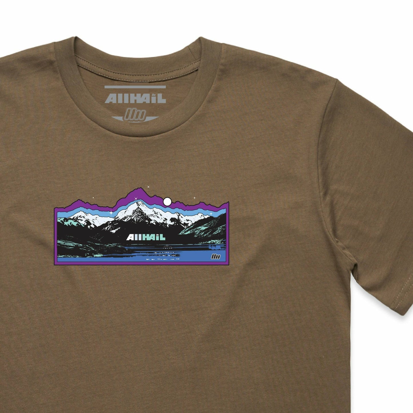 Aoraki Tee -Walnut