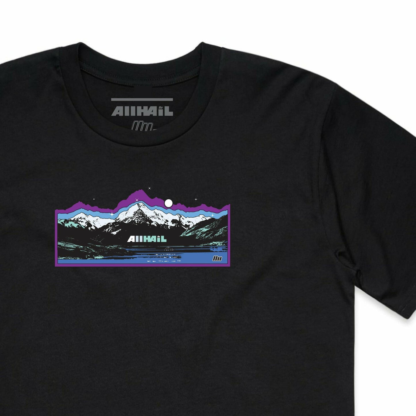 Aoraki Tee -Black