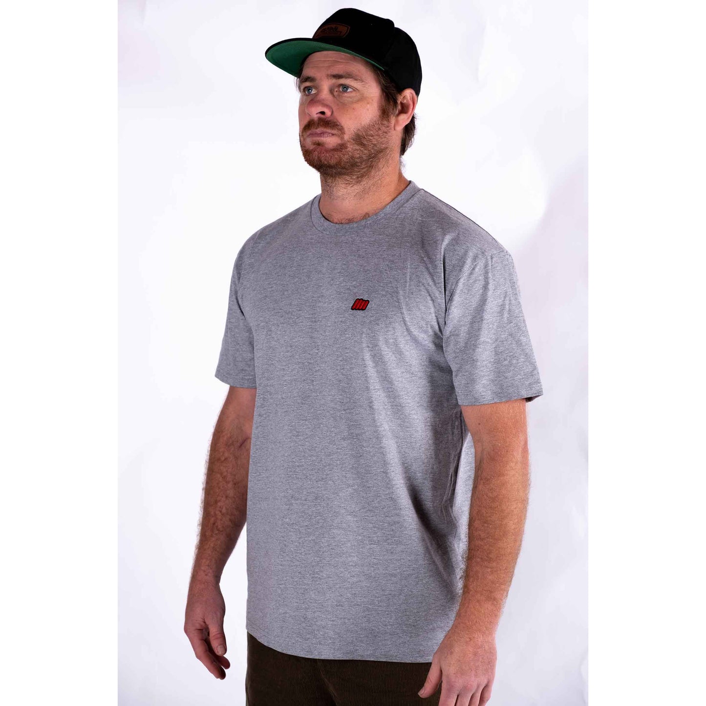 Essentials Tee - Grey Marle - Standard Fit