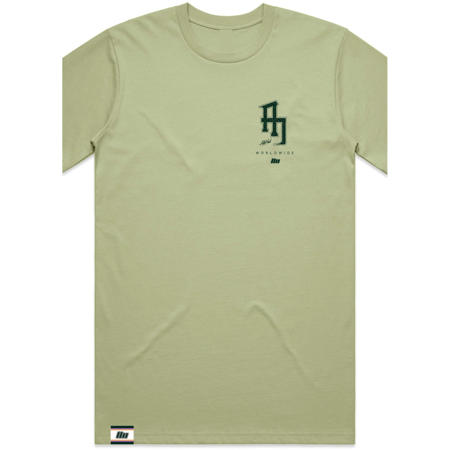 Men's Regular Tee - Monogram Ginko Green