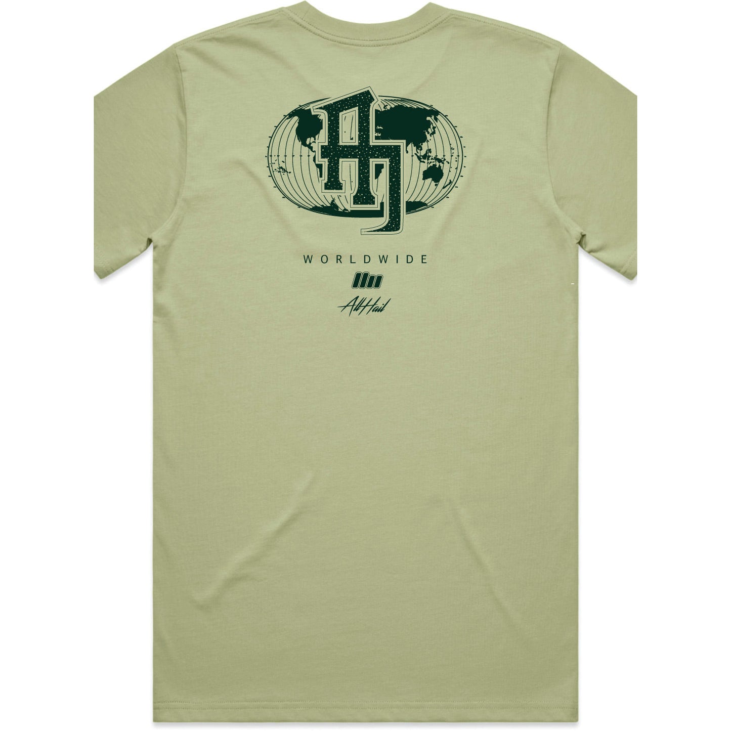 Men's Regular Tee - Monogram Ginko Green