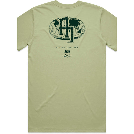 Men's Regular Tee - Monogram Ginko Green