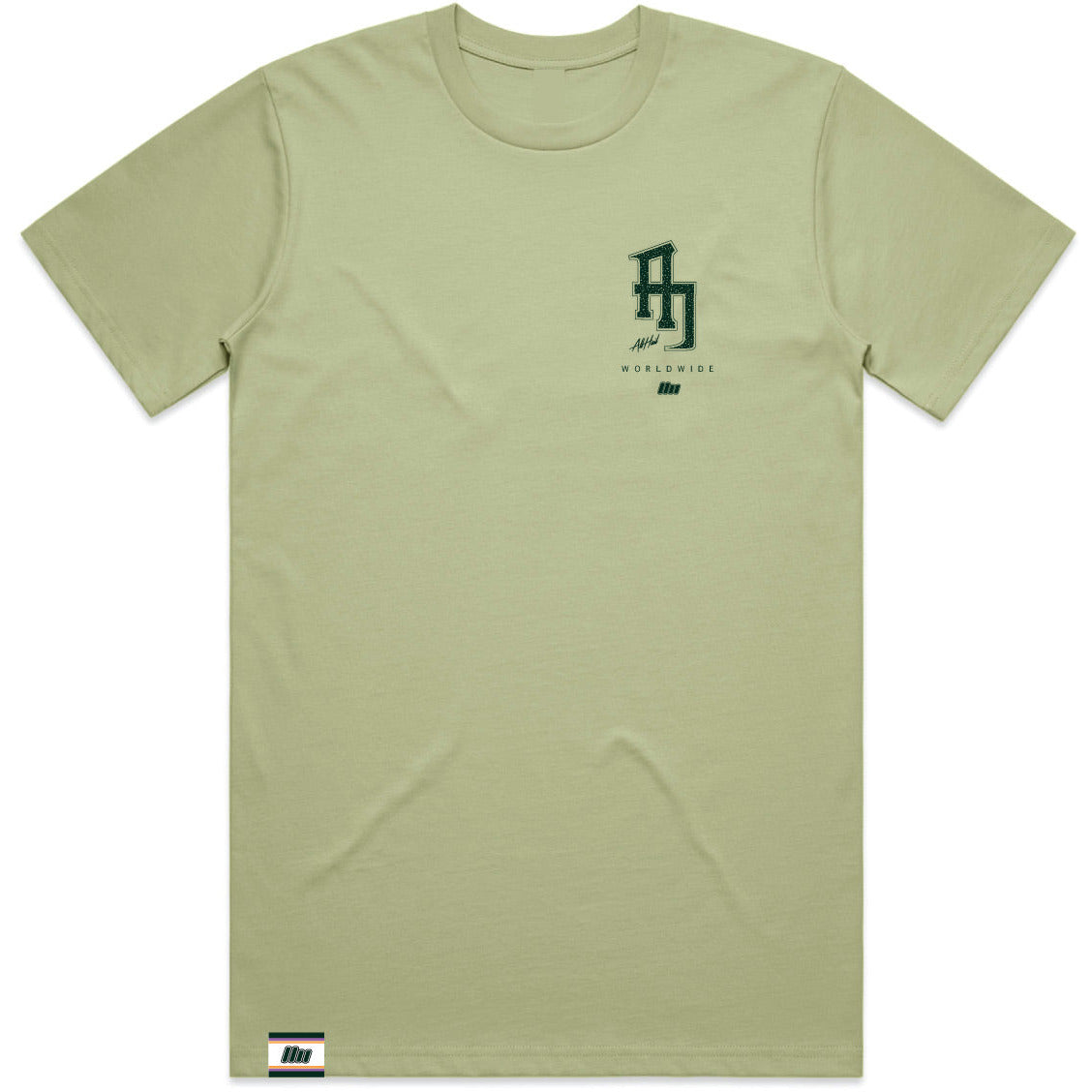 Men's Regular Tee - Monogram Ginko Green