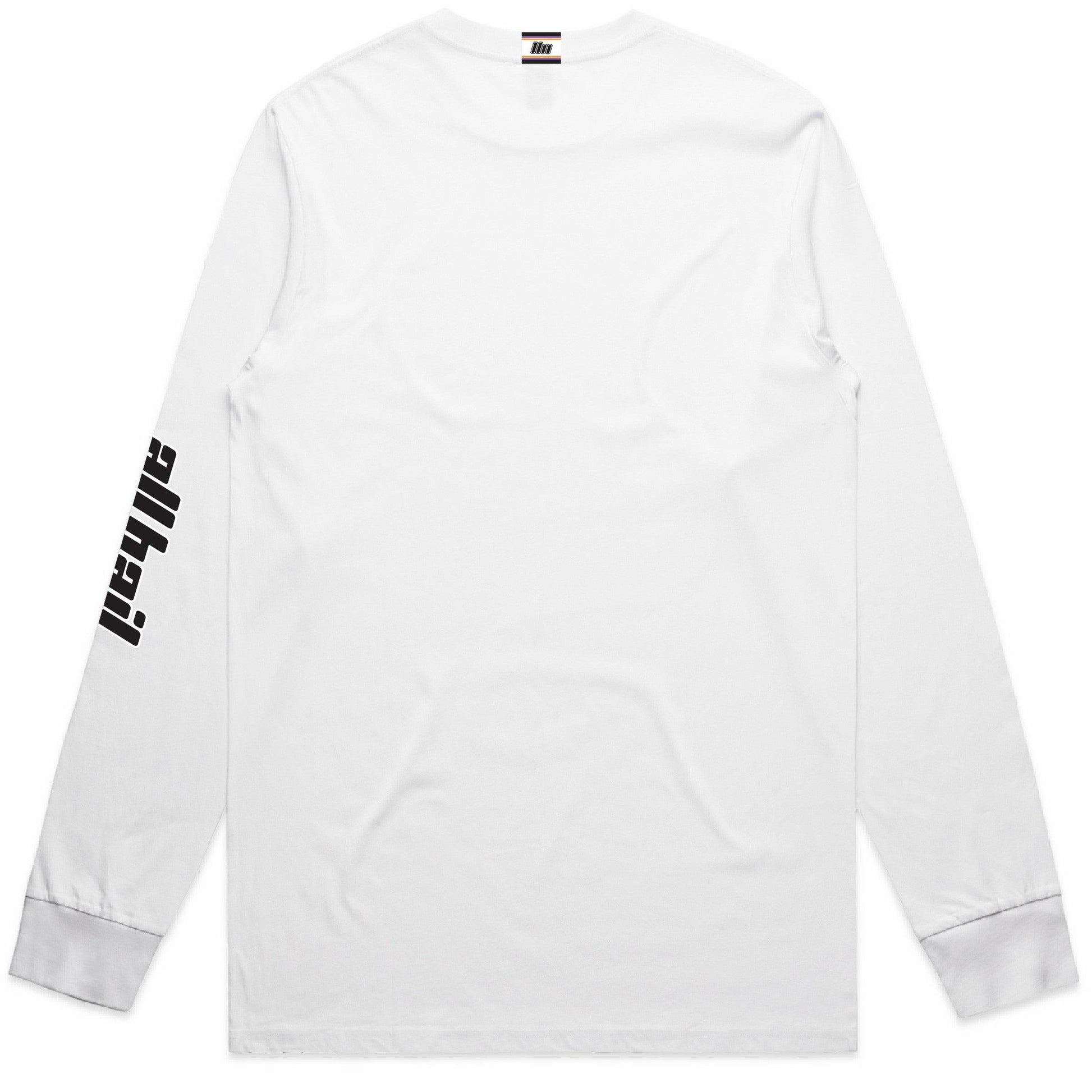 Long Sleeve Tee - Natural High - White