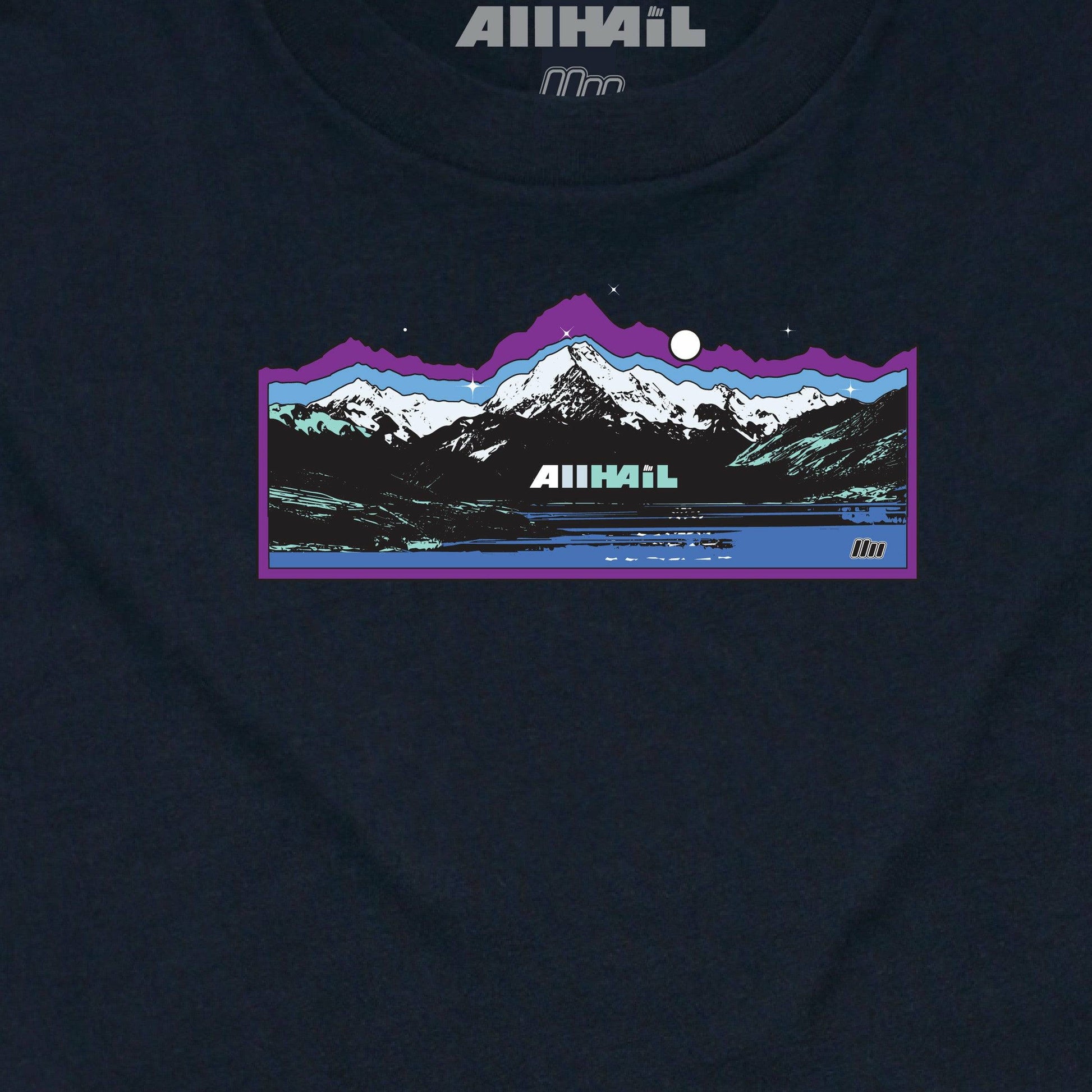 Long Sleeve Tee - Aoraki - Navy