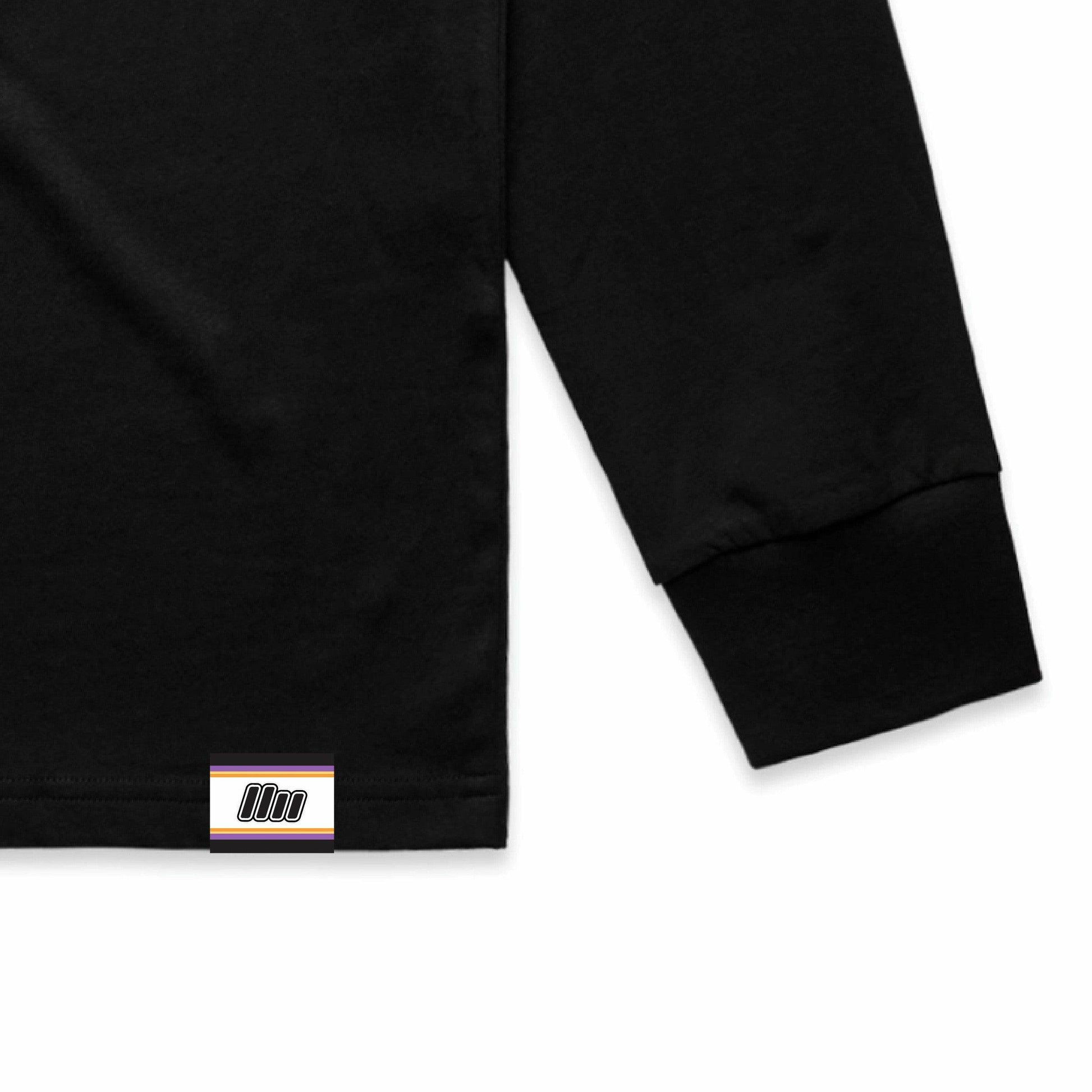 Long Sleeve Tee - Aoraki - Black