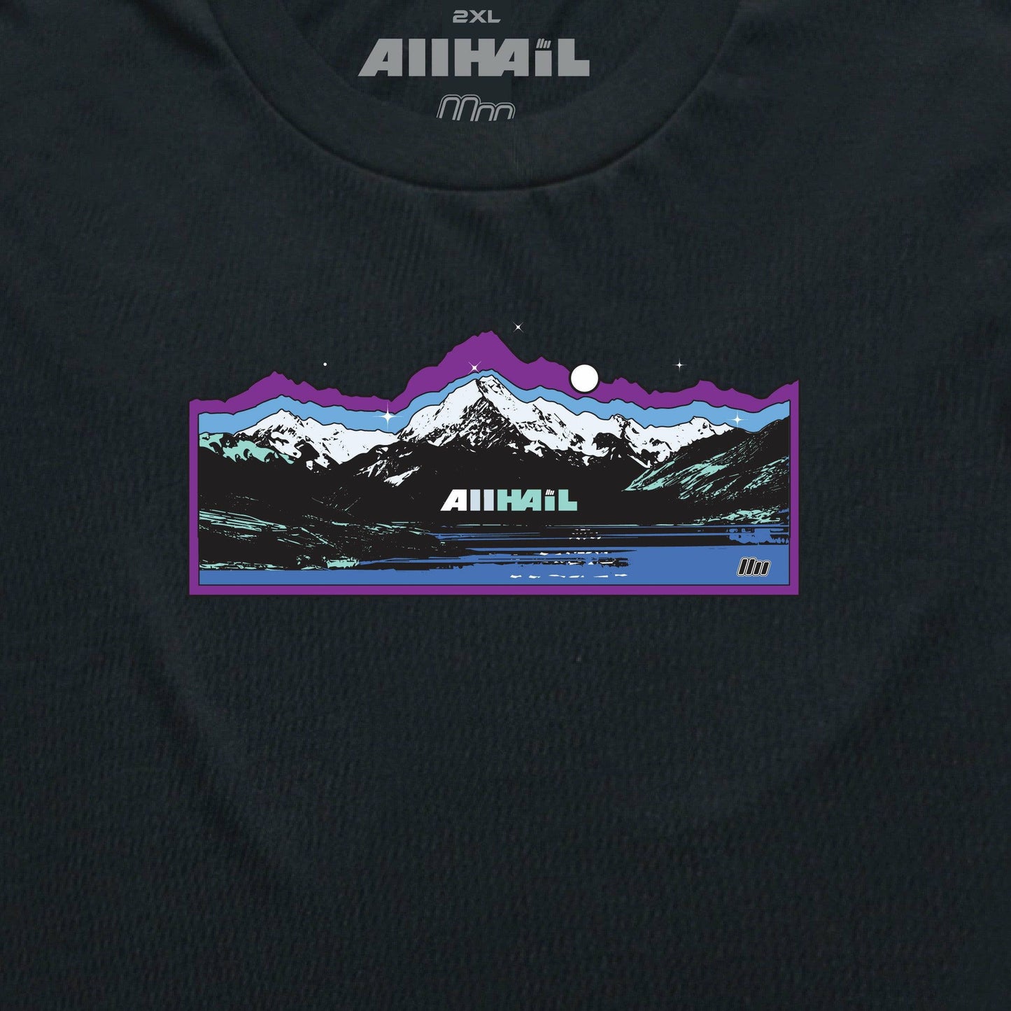 Long Sleeve Tee - Aoraki - Black