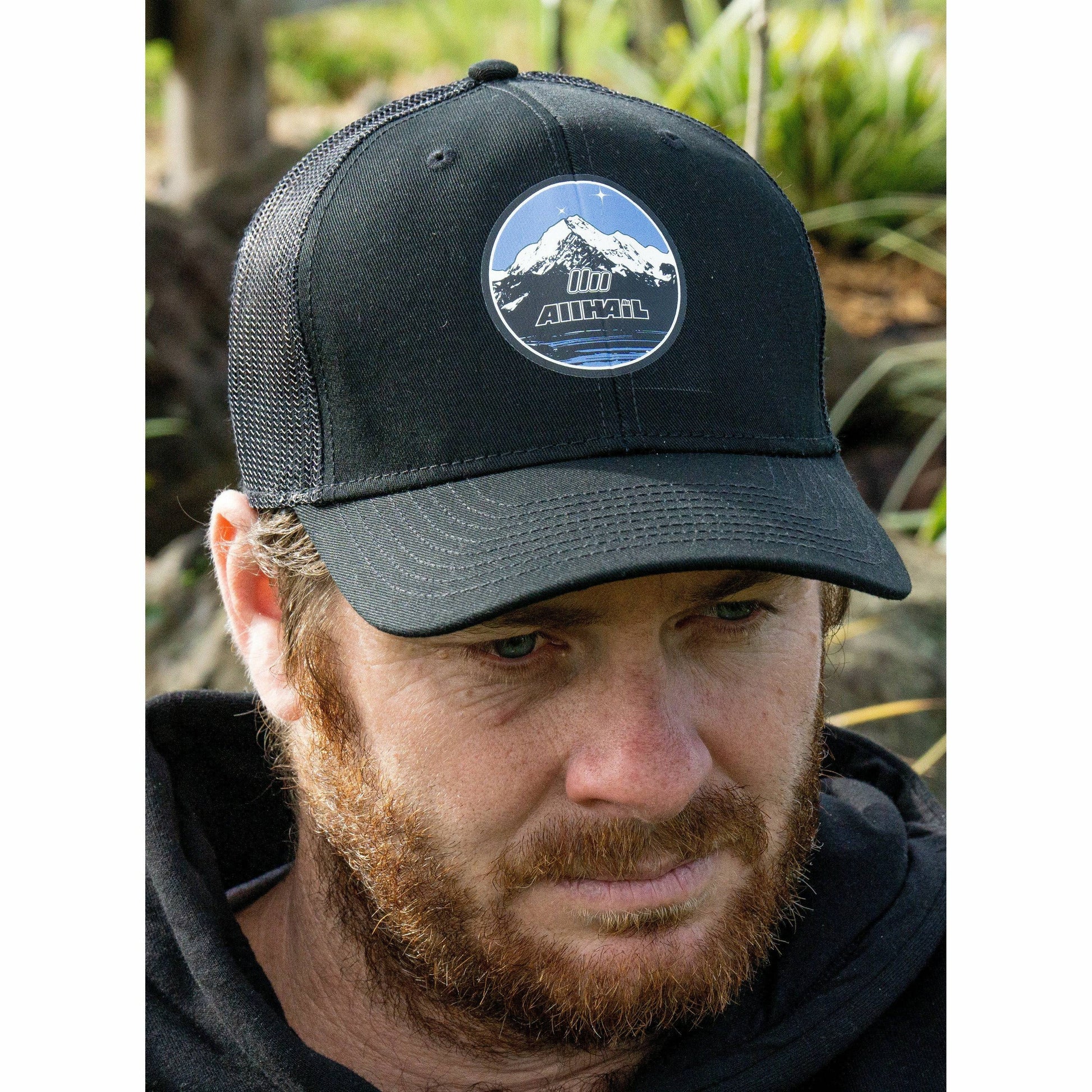 Trucker Cap - Aoraki - Black