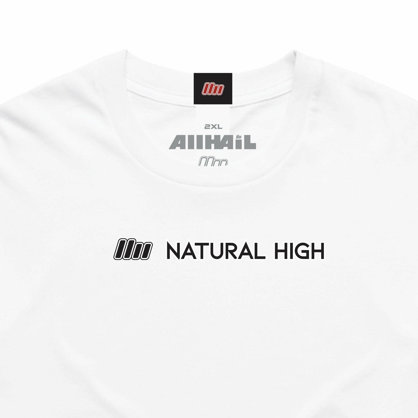 Long Sleeve Tee - Natural High - White