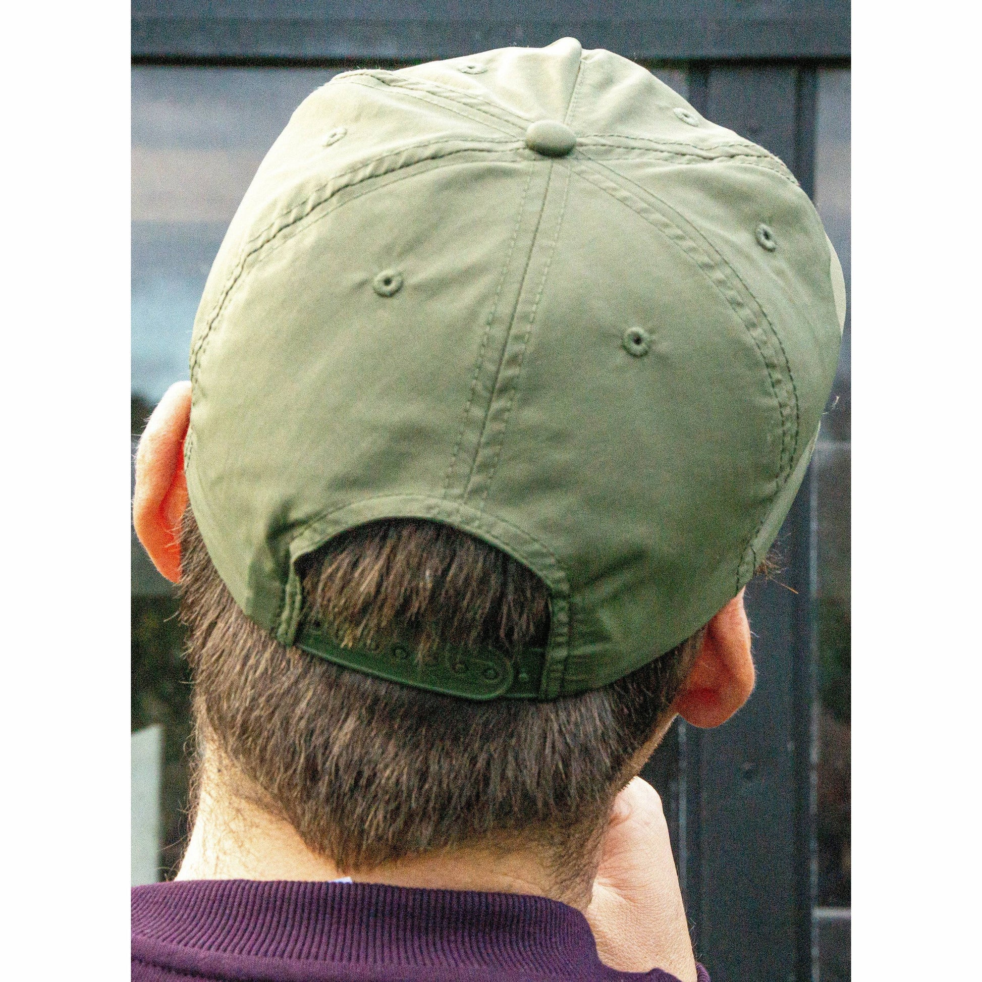 Nylon Cap  - Logo - Army